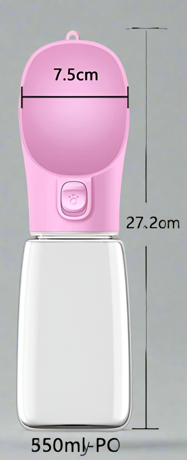 Glitz Portable Leak Proof Dog Water Bottle