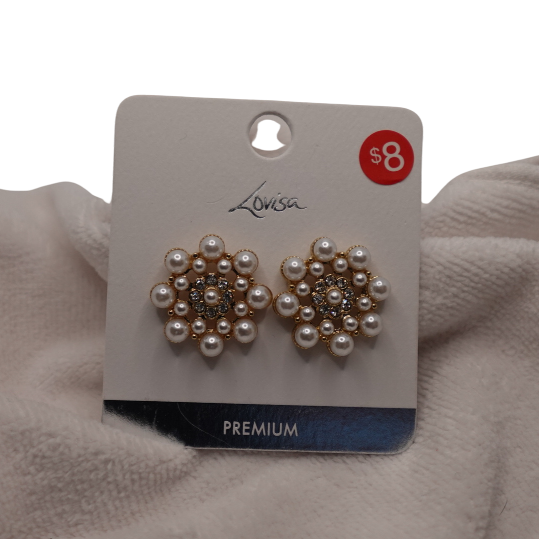 Glitz Natural Stone Fashion Dangling Earrings