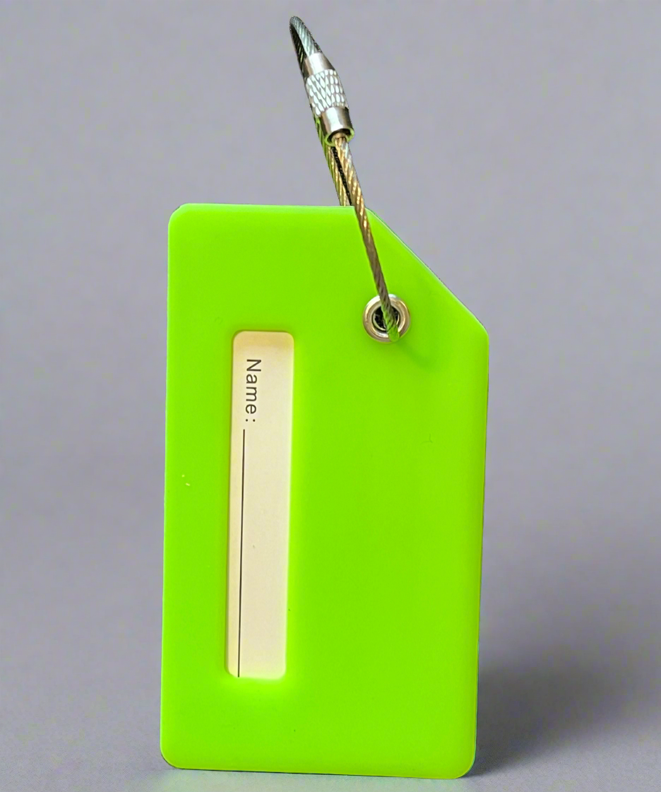 Glitz Versatile Silicone Travel Luggage Tag