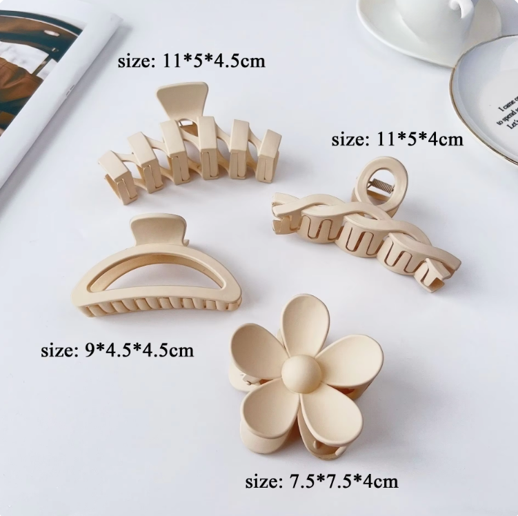 Glitz 2-piece Fashion Hair Claw Clip Set