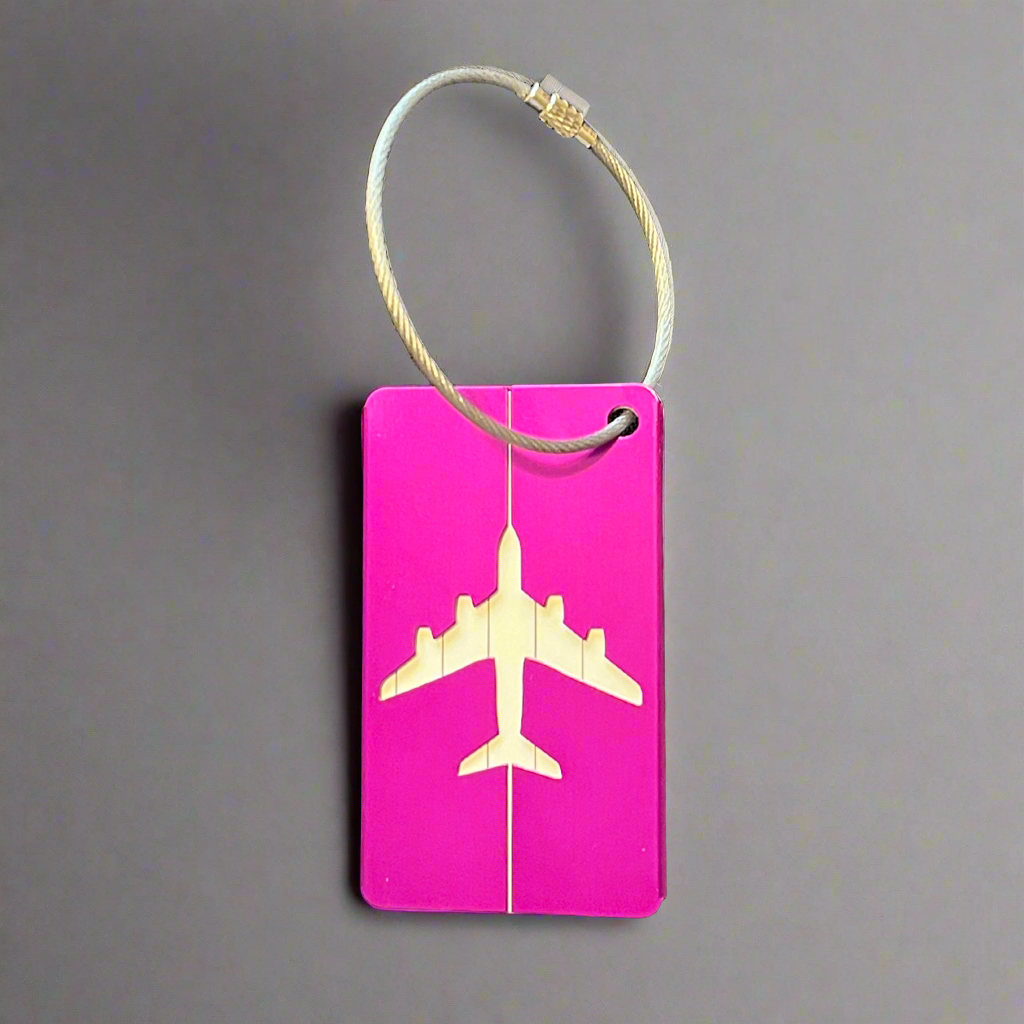 Glitz Versatile Aluminum Travel Luggage Tag
