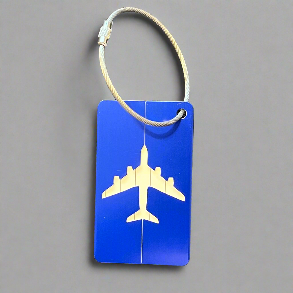 Glitz Versatile Aluminum Travel Luggage Tag