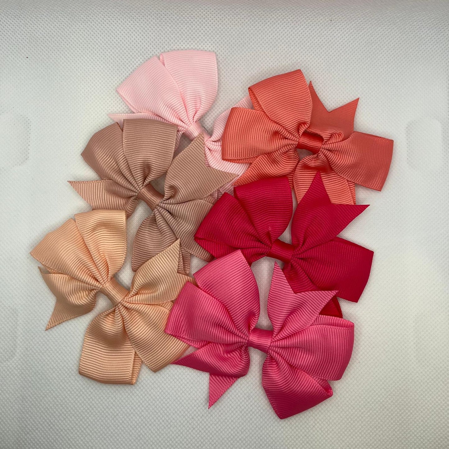 Glitz 6-piece Cute Small Bow Hair Clip Set
