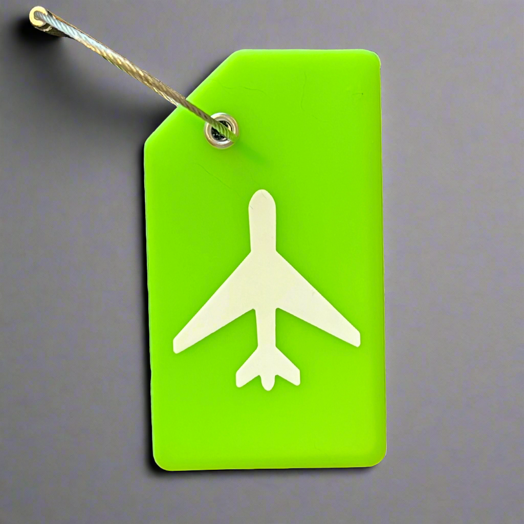 Glitz Versatile Silicone Travel Luggage Tag