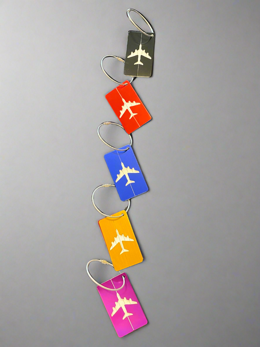 Glitz Versatile Aluminum Travel Luggage Tag