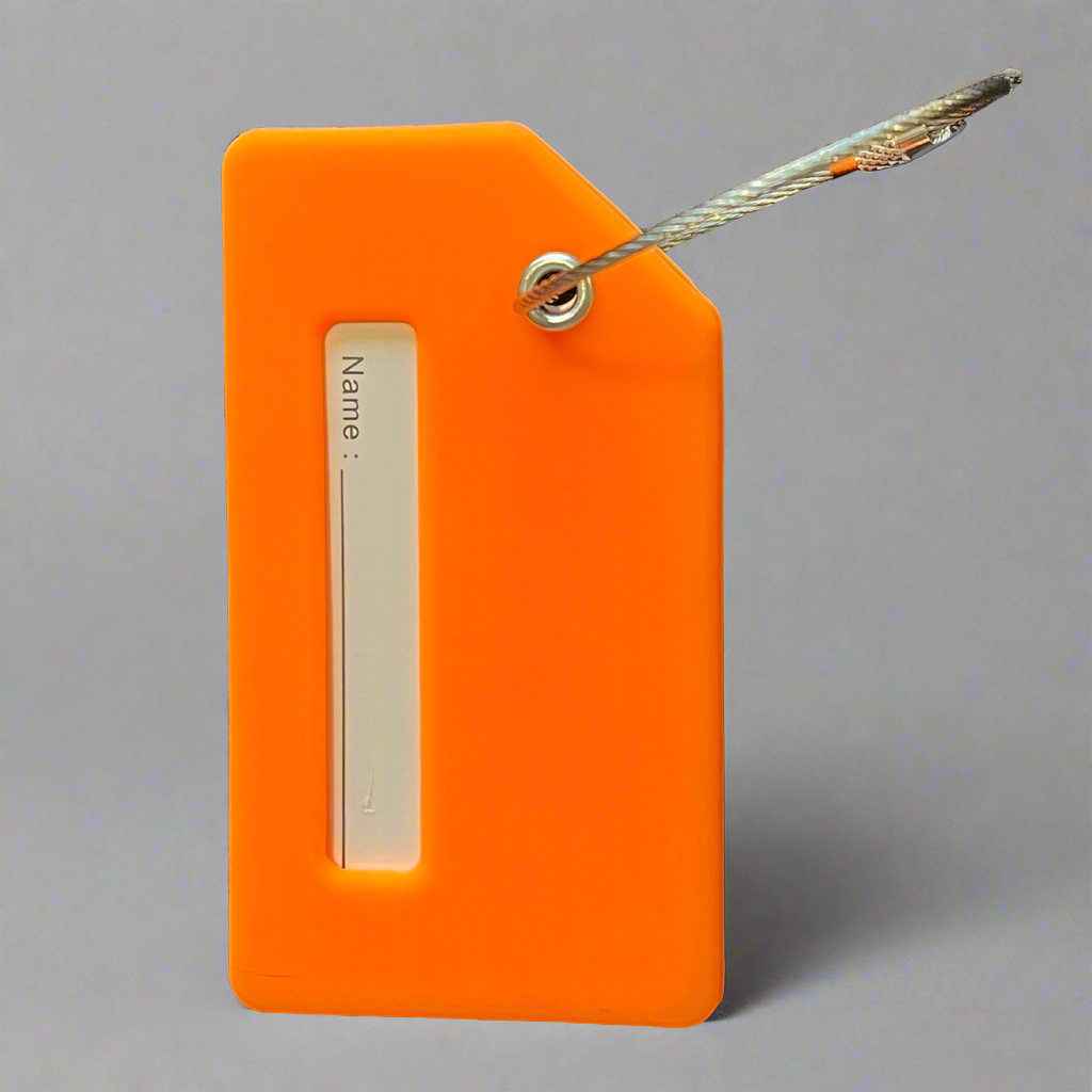 Glitz Versatile Silicone Travel Luggage Tag