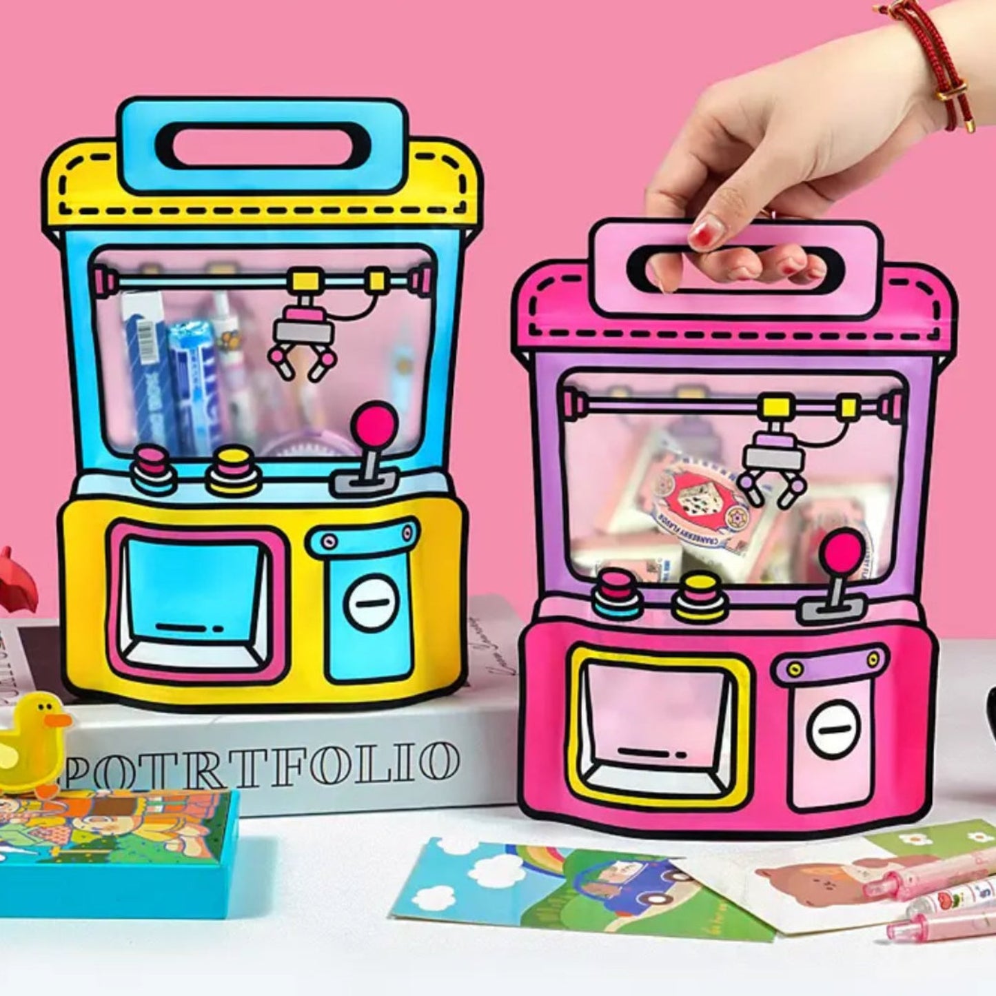 Glitz Fun Cartoon Snack Bag 3 pcs set