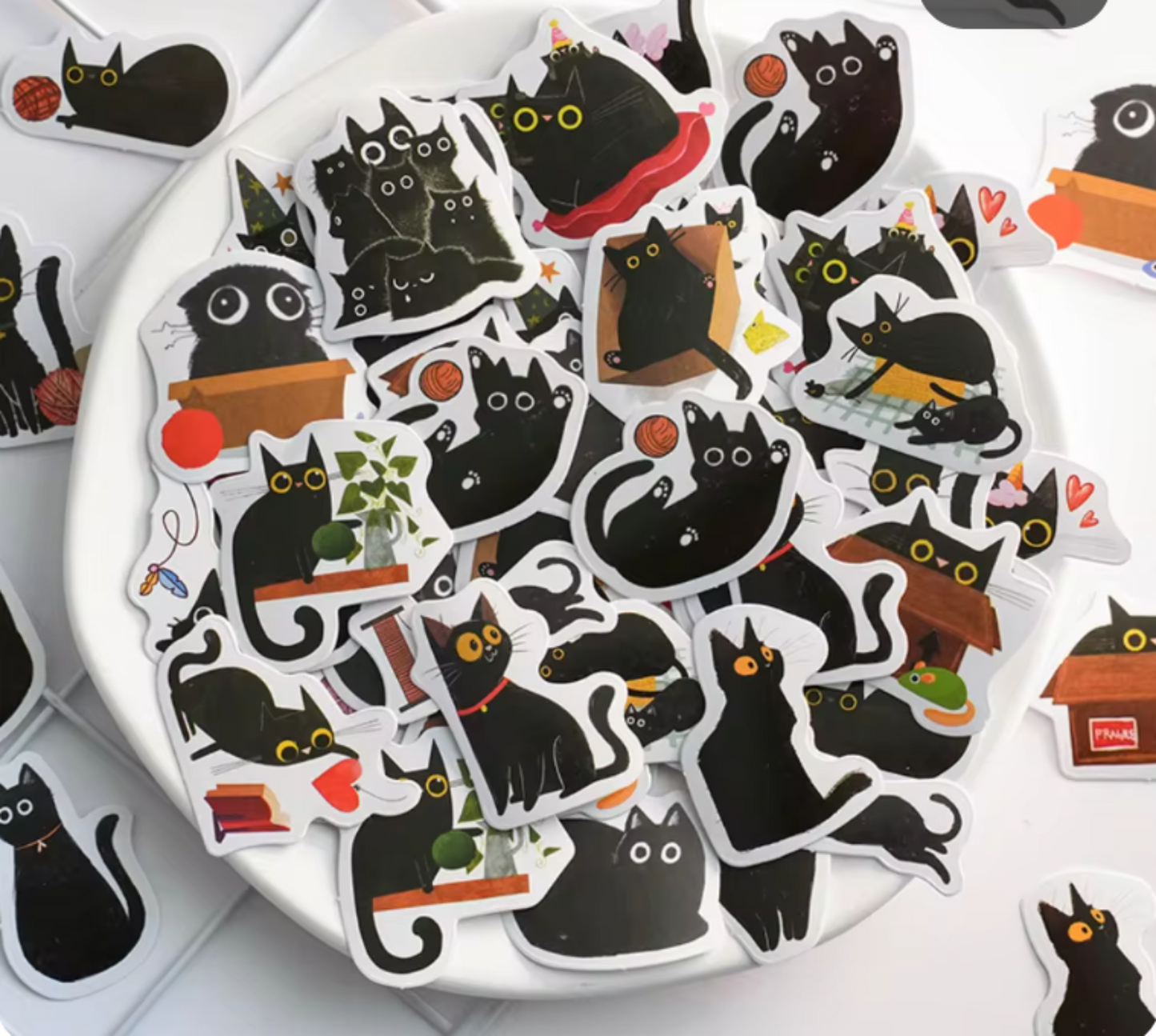 Glitz 50 Pieces Cool and Fun Water Resistant Stickers