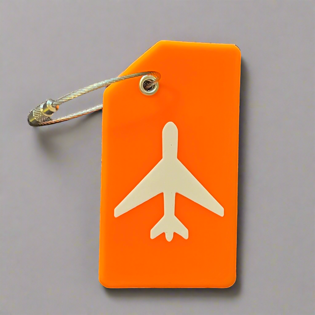 Glitz Versatile Silicone Travel Luggage Tag