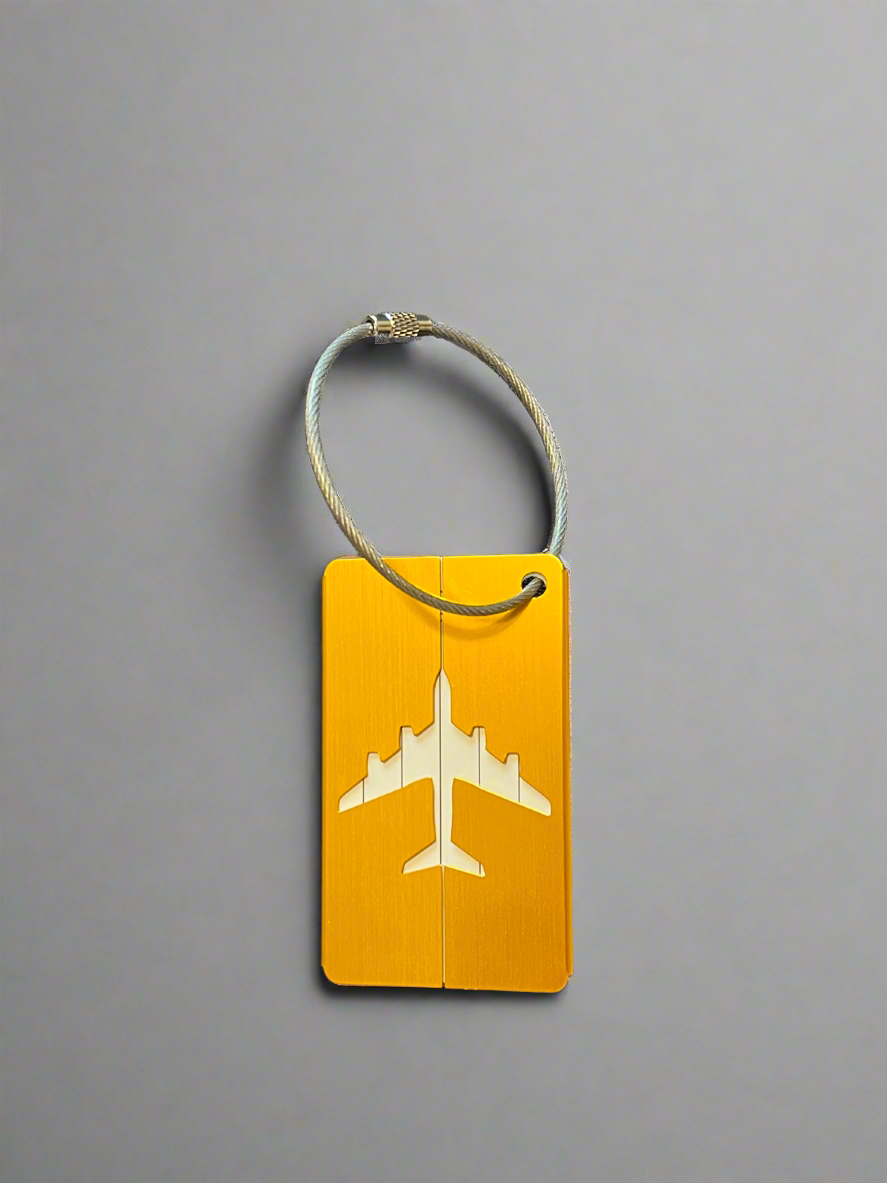 Glitz Versatile Aluminum Travel Luggage Tag