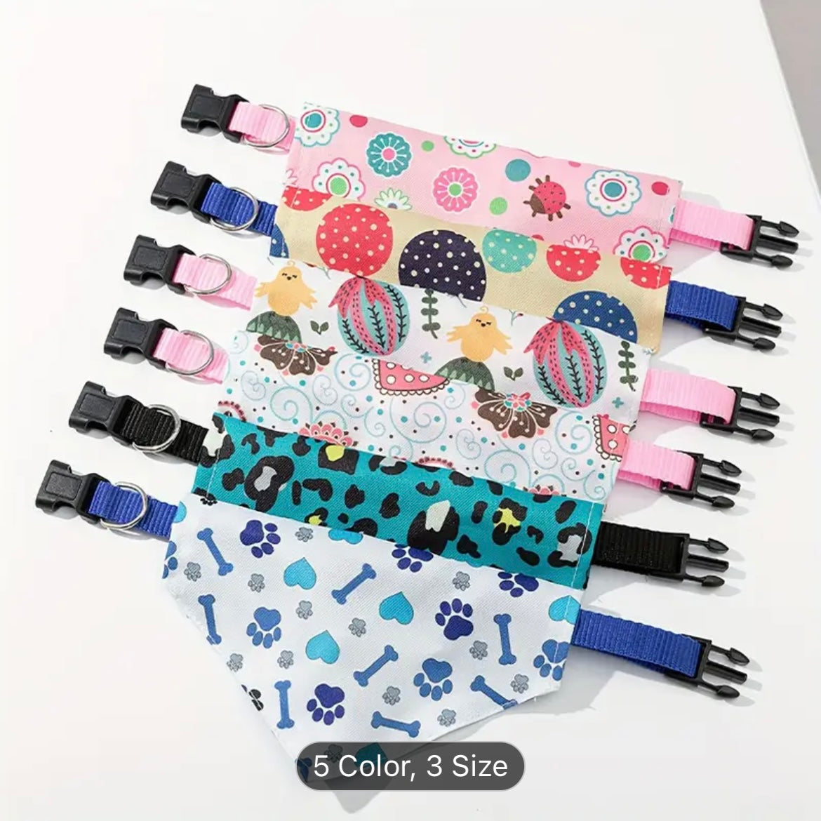 Glitz Fashion Adjustable Pet Bandana Collar