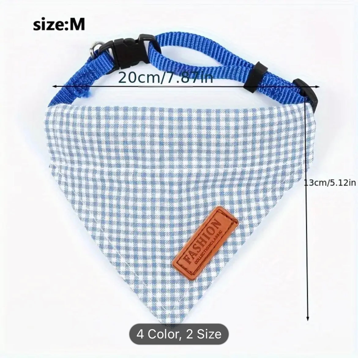 Glitz Fashion Adjustable Pet Bandana Collar