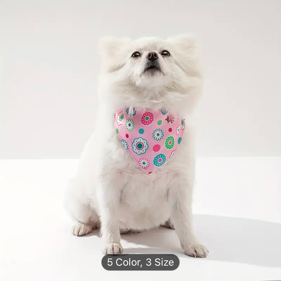 Glitz Fashion Adjustable Pet Bandana Collar