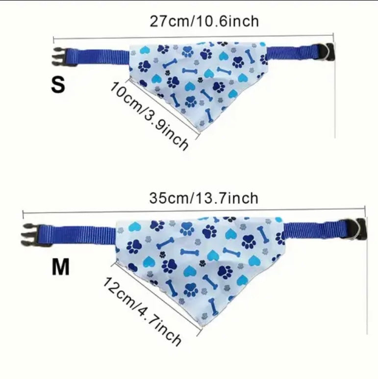 Glitz Fashion Adjustable Pet Bandana Collar