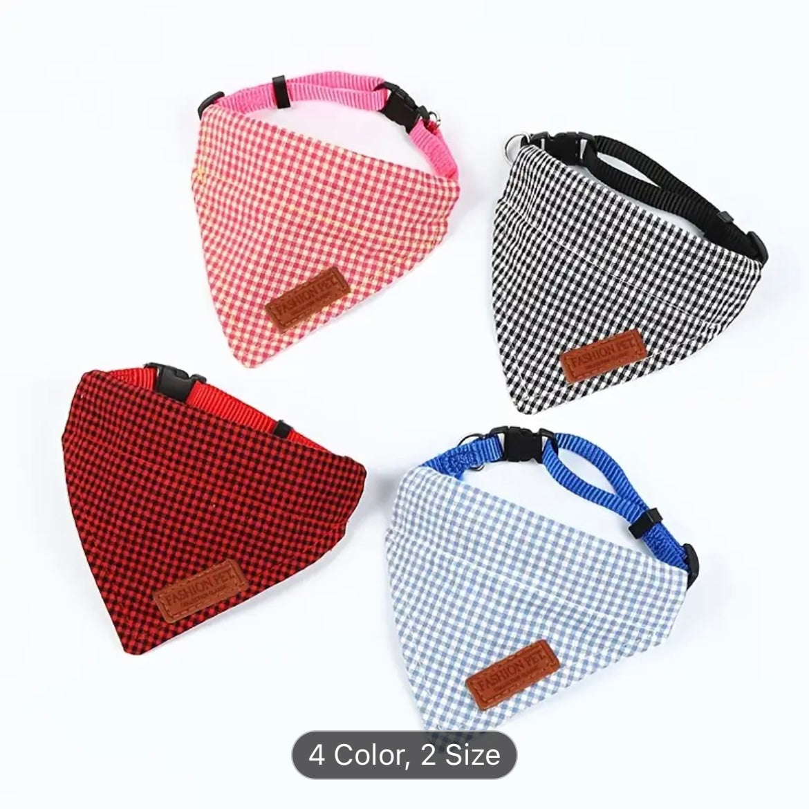 Glitz Fashion Adjustable Pet Bandana Collar