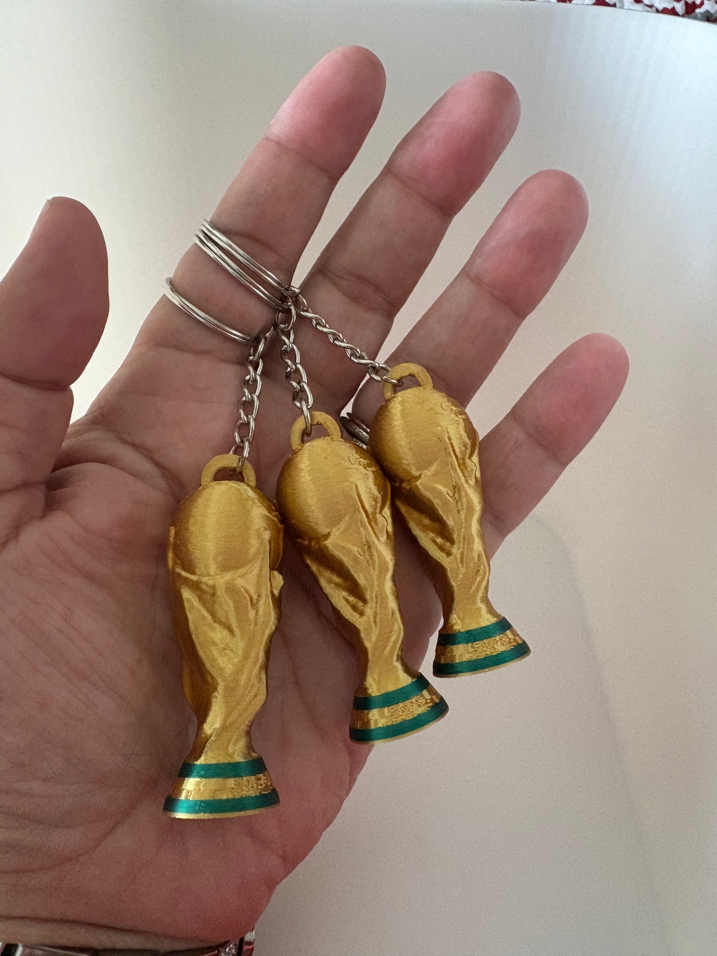 World Cup Trophy Keychain