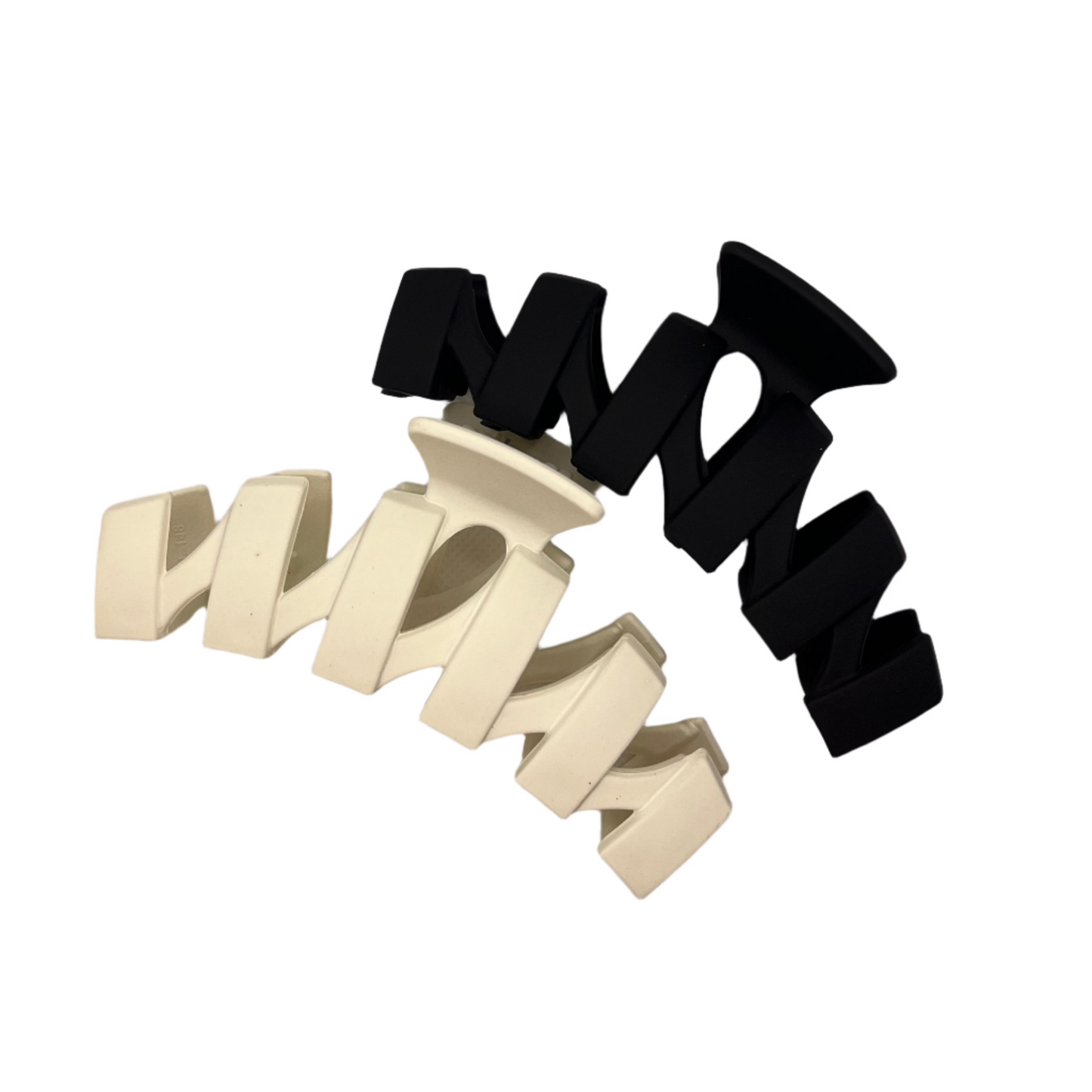Glitz 2-piece Fashion Hair Claw Clip Set