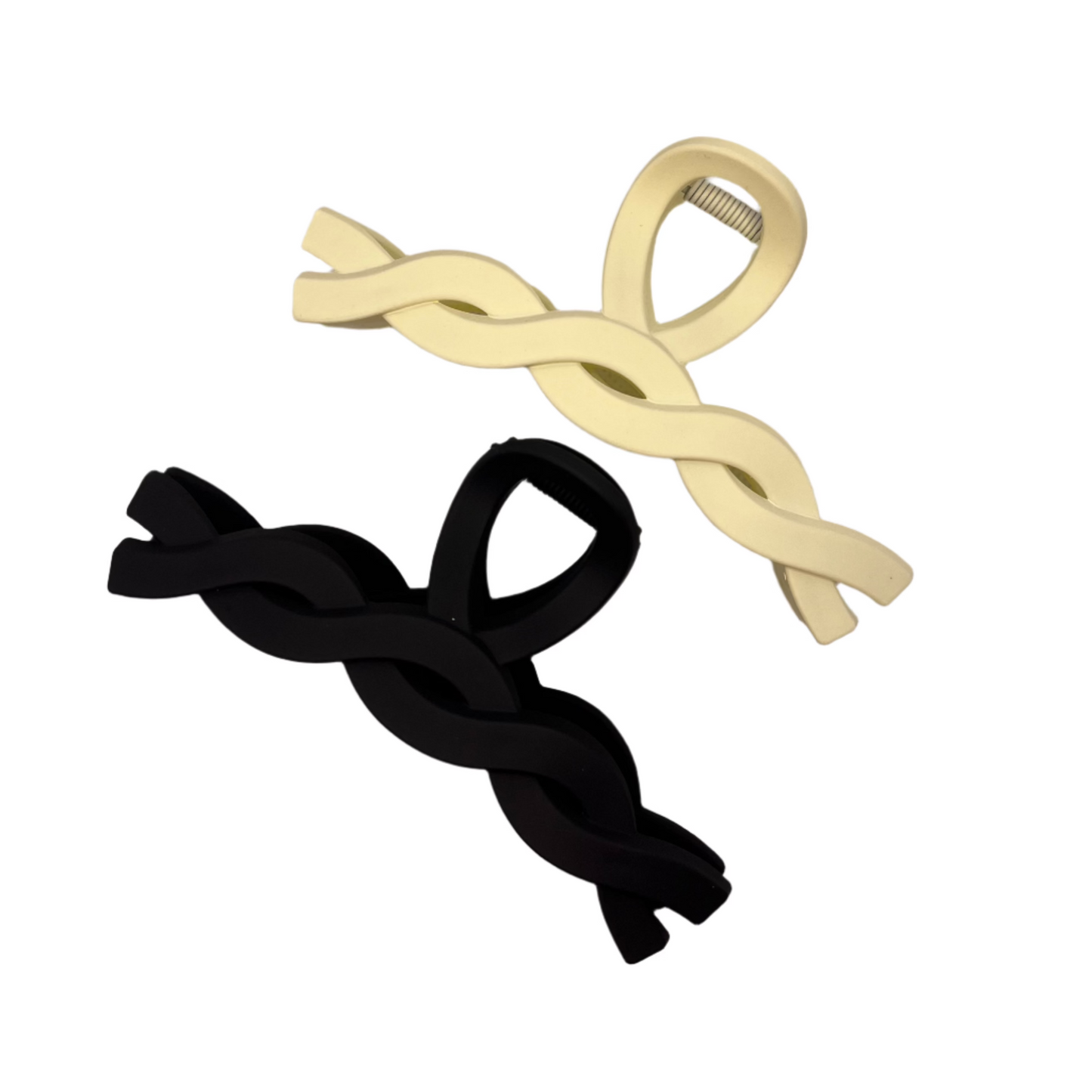 Glitz 2-piece Fashion Hair Claw Clip Set