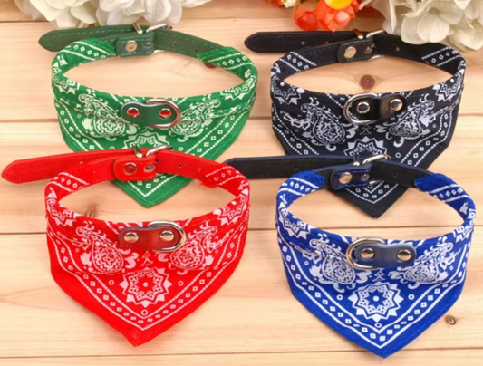 Glitz Fashion Adjustable Pet Bandana Collar