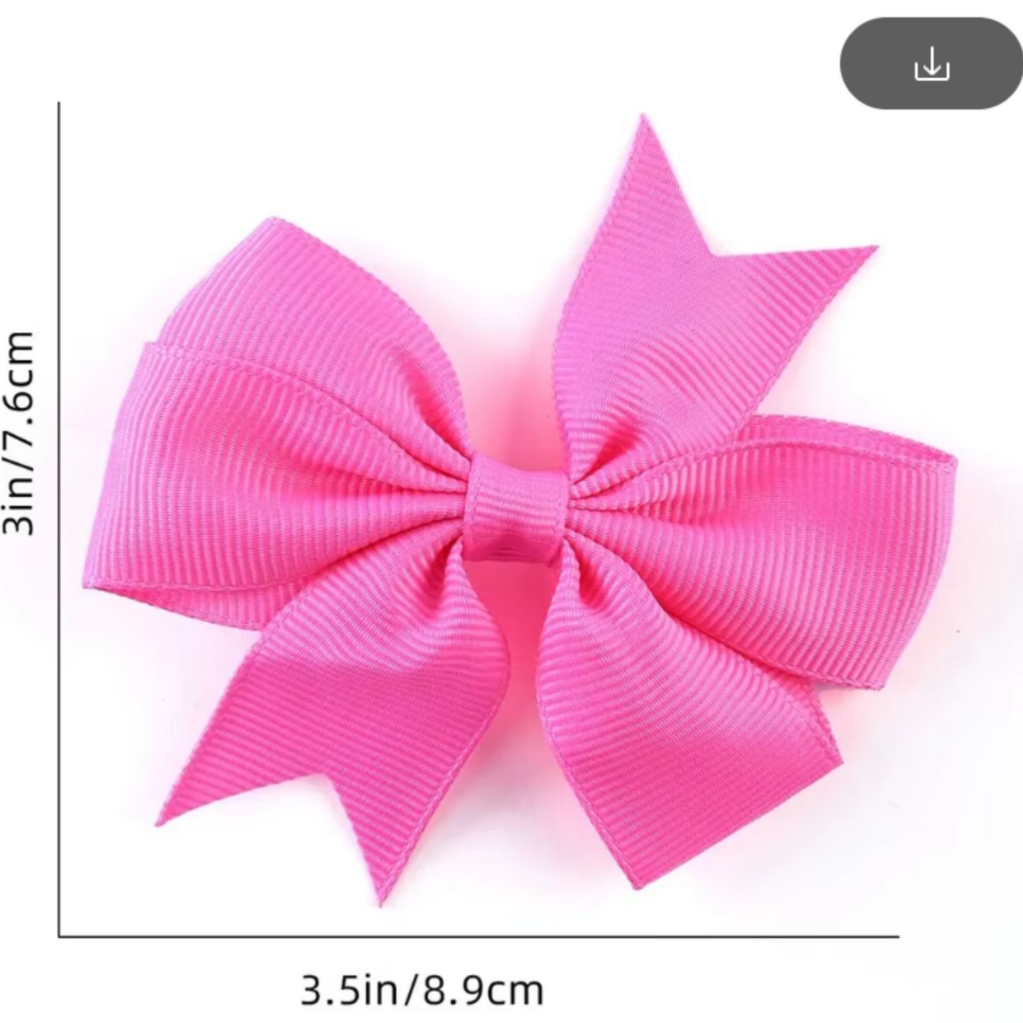 Glitz 6-piece Cute Small Bow Hair Clip Set
