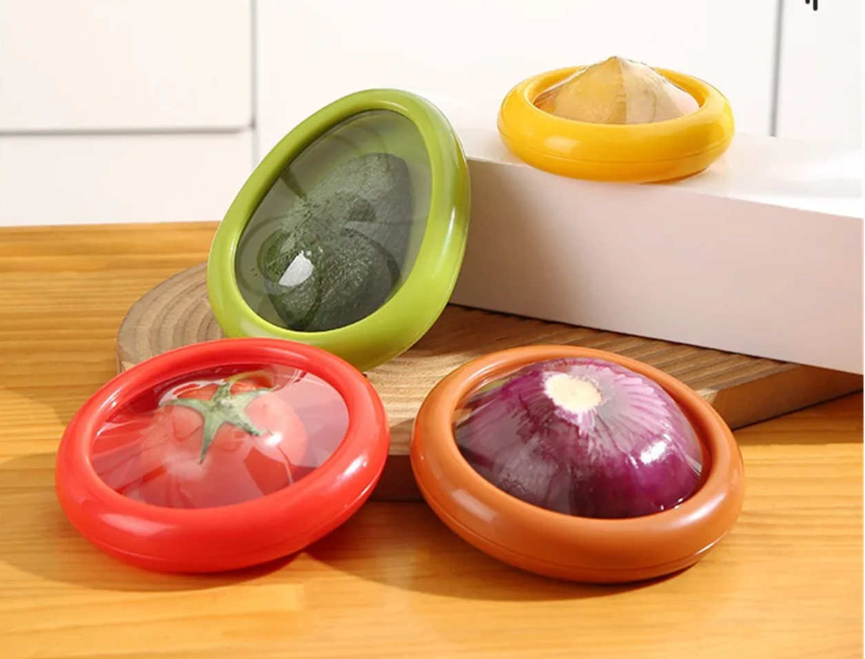 Glitz 4-pcs Refrigerator Food Preservation Film Sealed Set