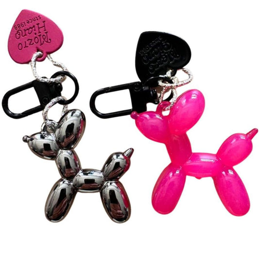 Glitz Dog Balloon Keychain Fun Accessory