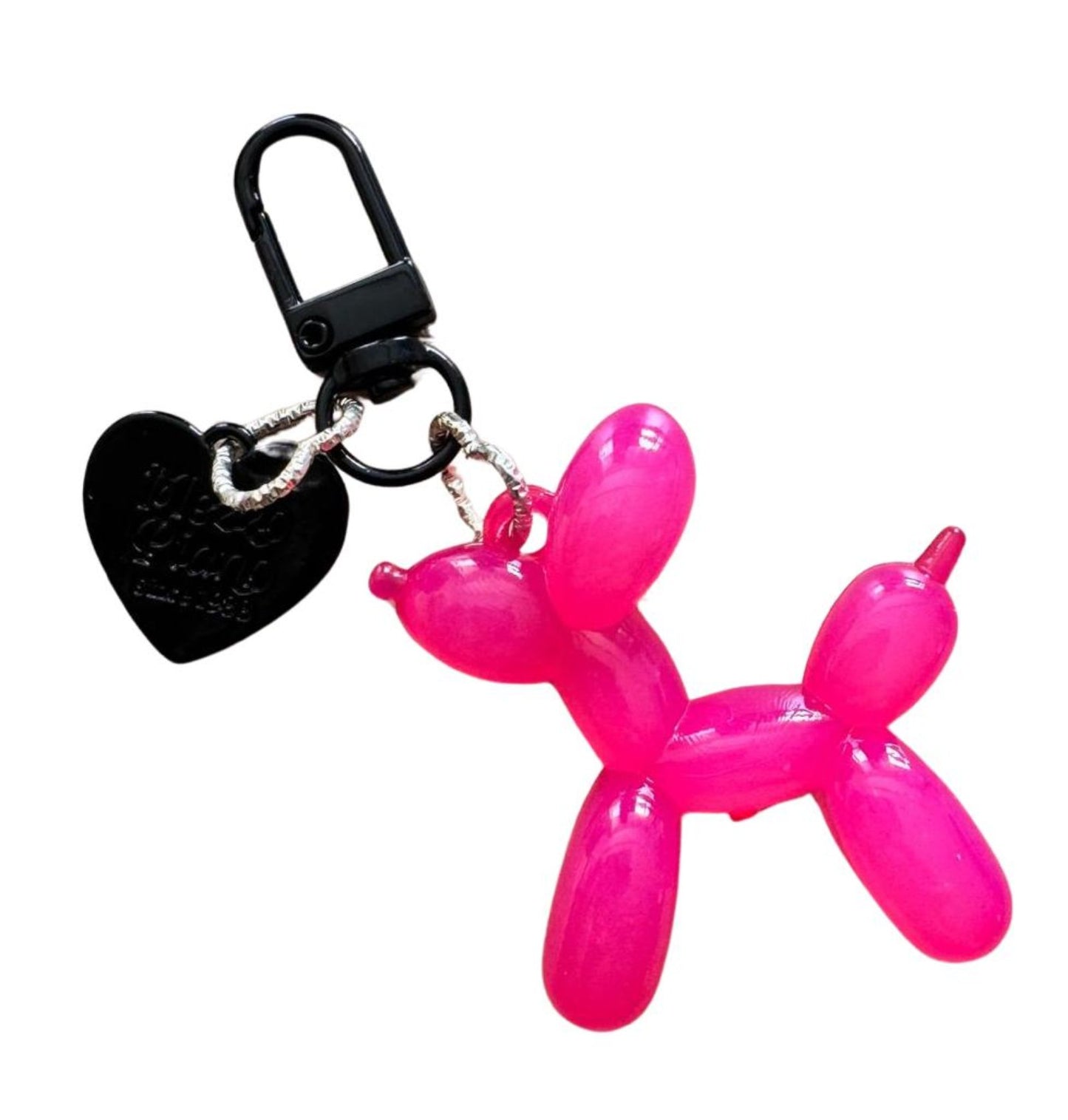 Glitz Dog Balloon Keychain Fun Accessory